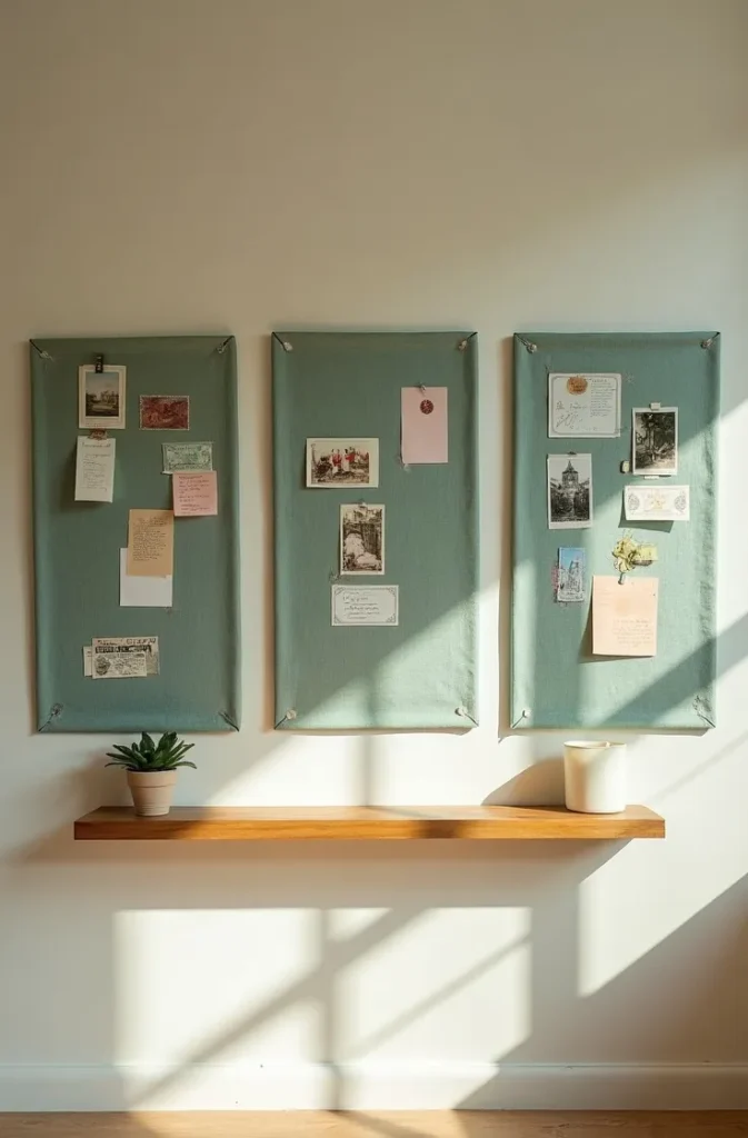 The Bulletin Board Gallery Wall That Made Organization Look Like Decoration