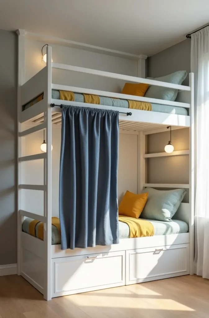 The Bunk Bed Layout for Two Children in One Room That Feels Designed, Not Improvised