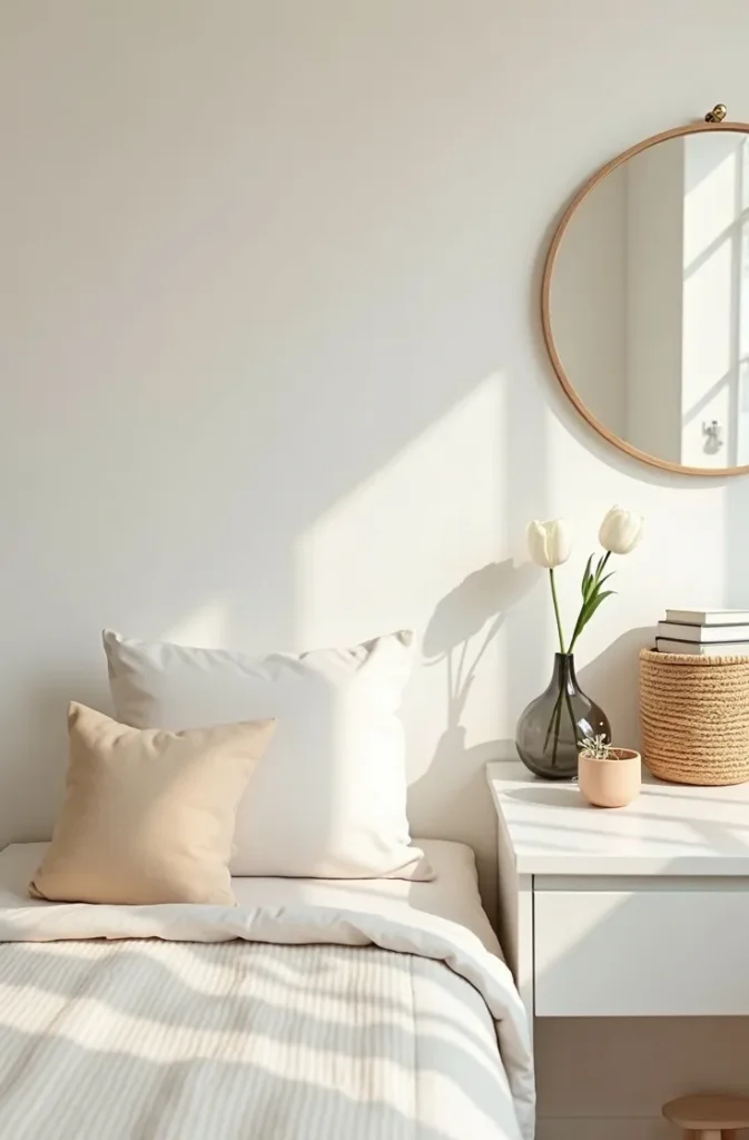 The Clean Girl Aesthetic Applied to a Dorm Room — Edited to Actually Function