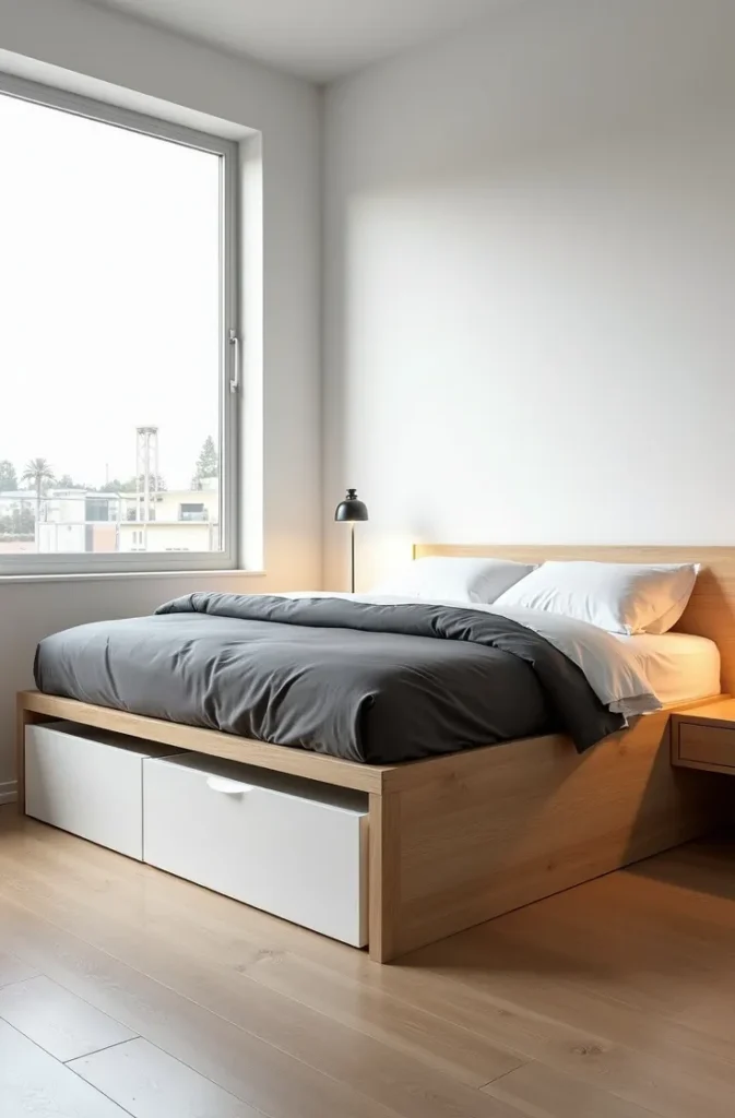 The Dual-Purpose Bed Frame With Built-In Under-Bed Storage