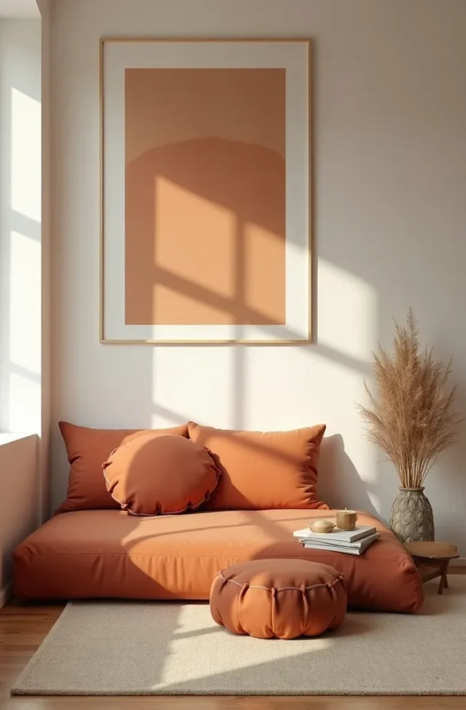 The Floor Cushion and Pouf Seating Zone That Replaced the Chair Nobody Actually Sat In
