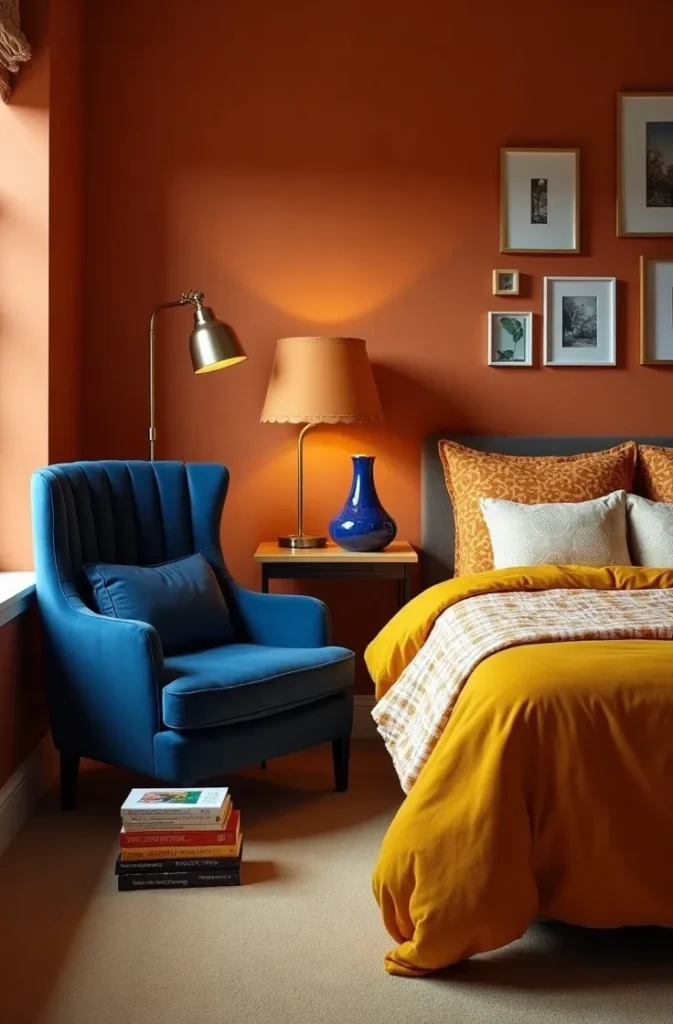 The Maximalist Color Dorm Room That Looks Bold, Not Busy