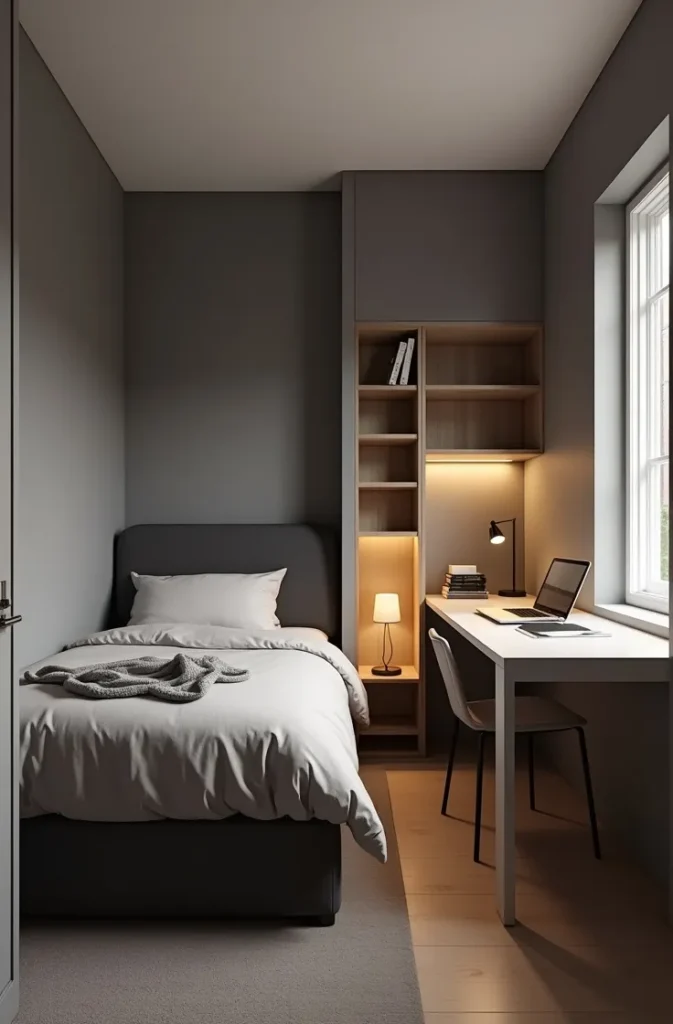 The Maximized Corner Bedroom Layout for Awkward Room Shapes