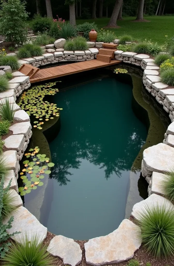 The Natural Swimming Pool With a Planted Filtration Zone for Chemical-Free Yards