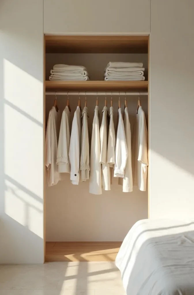 The Open Closet System That Removes a Door to Improve Airflow and Spatial Flow