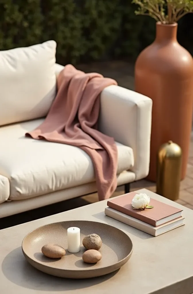The Outdoor Sofa Vignette