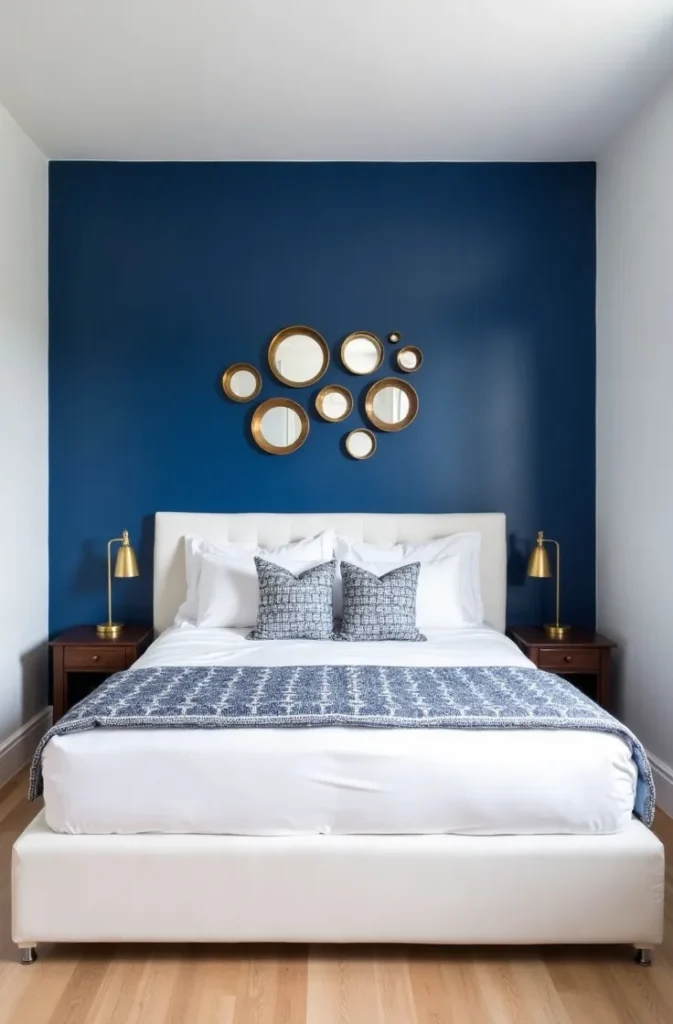 The Painted Accent Wall in a Bold Color That Made One Surface the Entire Room's Personality