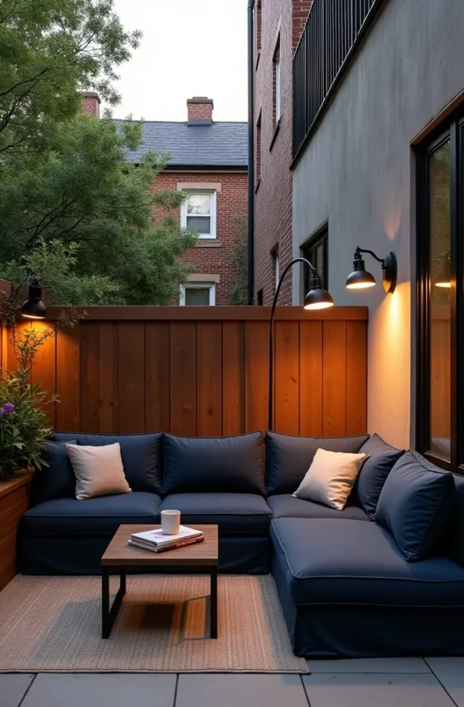 The Sectional Outdoor Sofa Configuration That Actually Works for a Narrow Patio