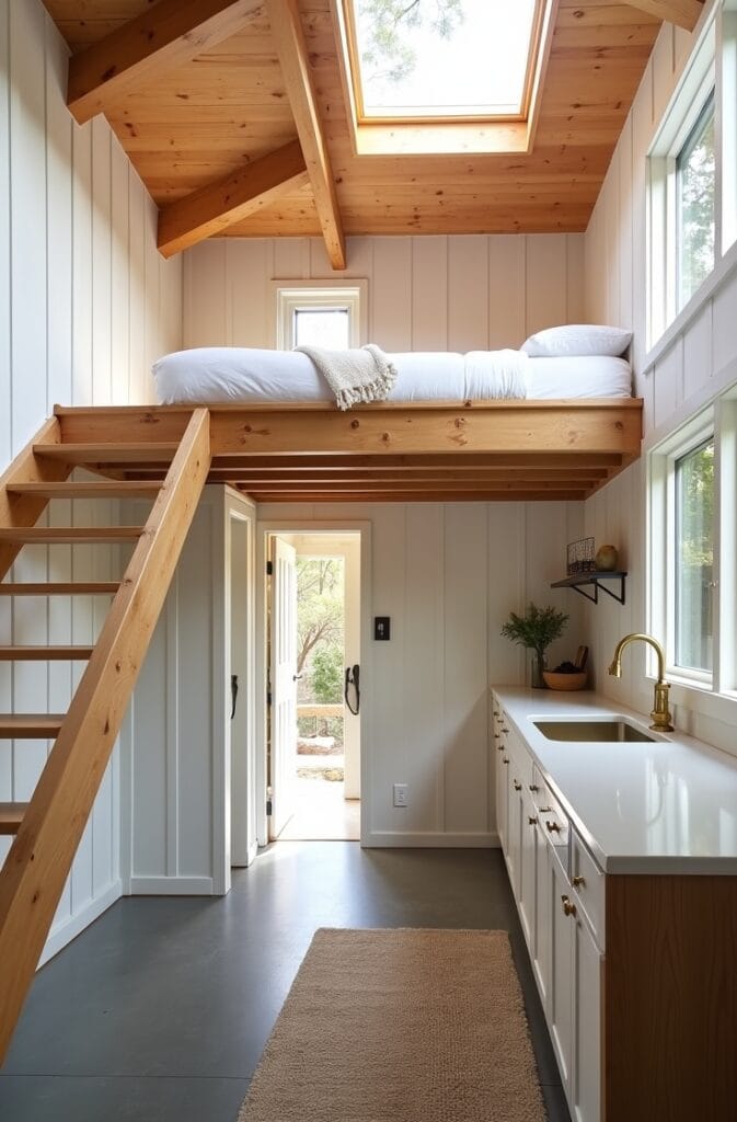 The Studio Loft Guest House Maximum Ceiling Height, Minimum Footprint