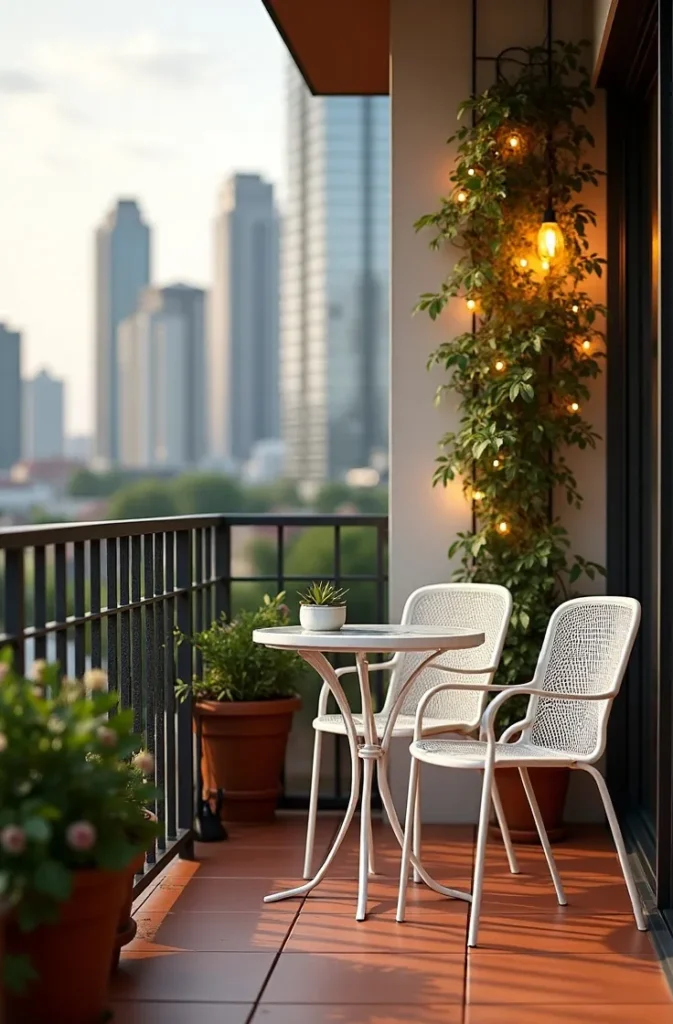 The Tiny Patio That Works Small-Space Design Using Vertical and Corner Strategy