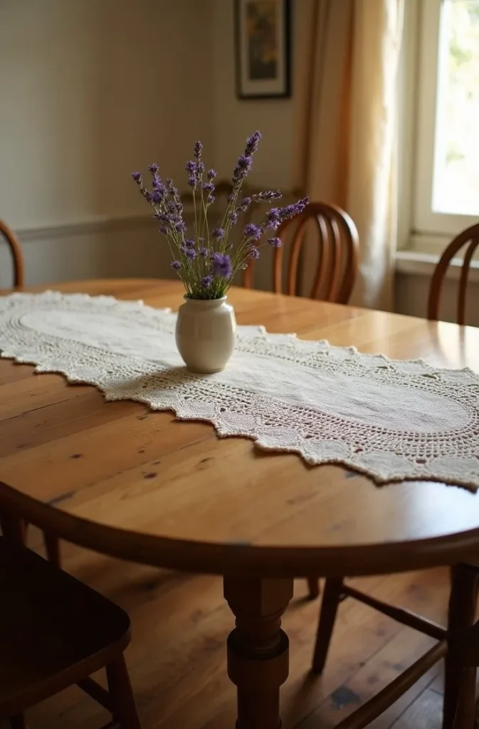 Use Crocheted and Knitted Textiles as Functional Decor Pieces