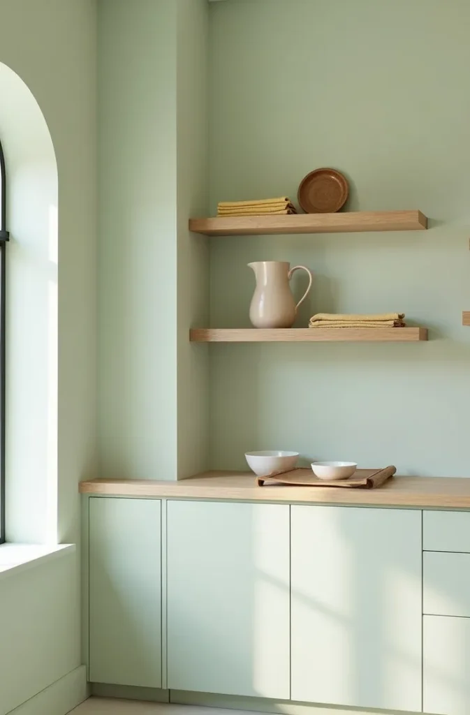 Use Open Shelving to Display Summer-Specific Serveware