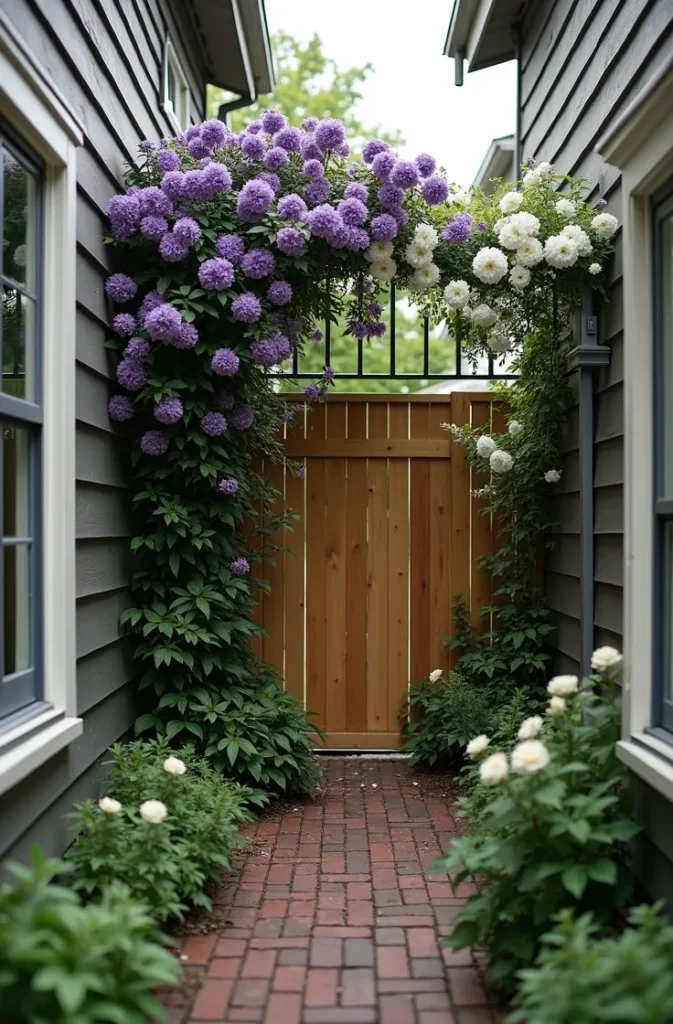 Vertical Flower Gardens for Fences, Walls, and Narrow Side Yards