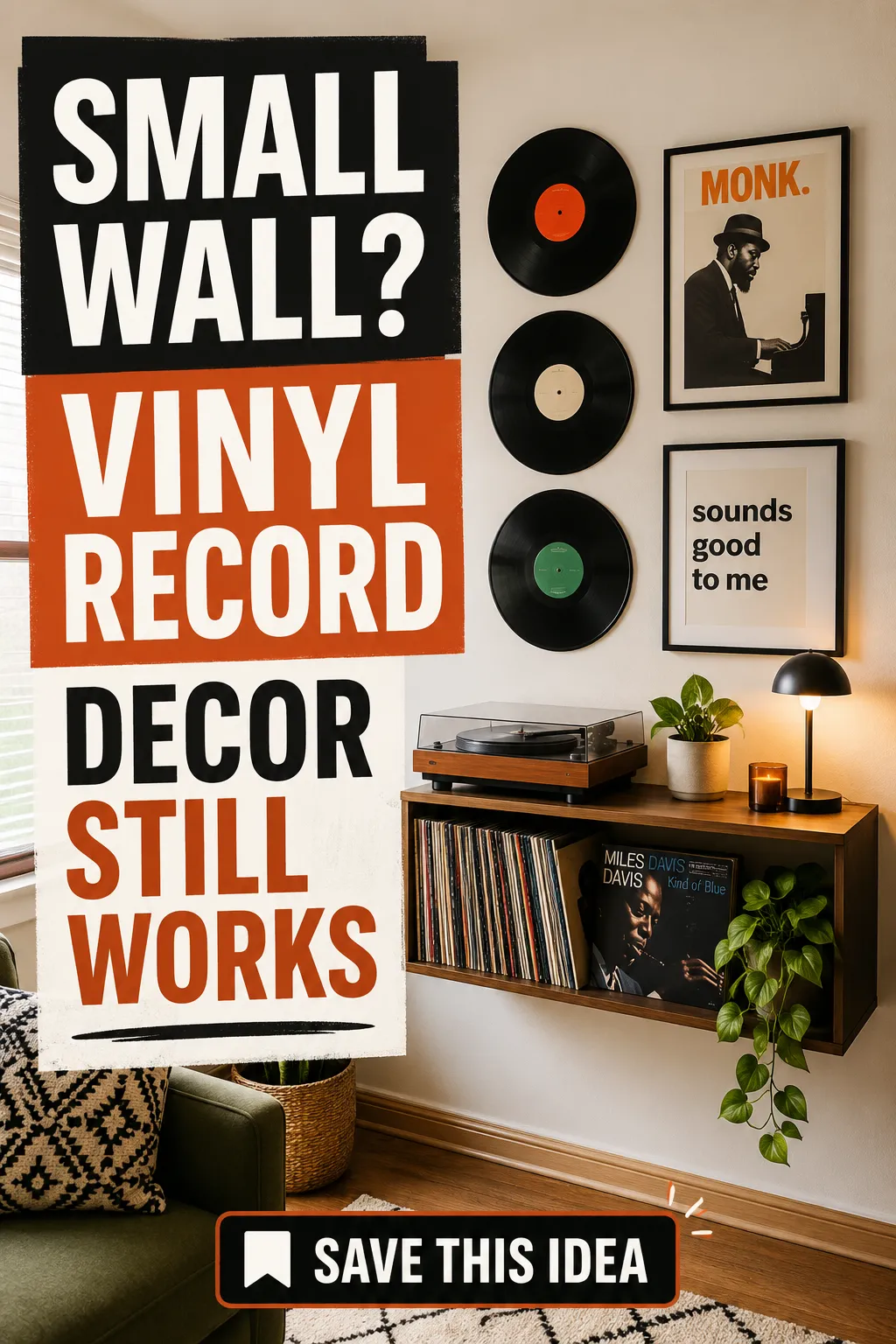 Vinyl Record Wall Art Ideas
