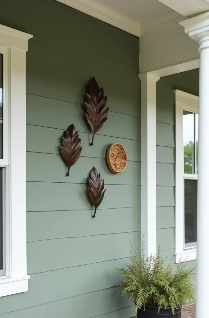 Weather-Resistant Outdoor Gallery Wall for a Covered Porch or Exterior Wall