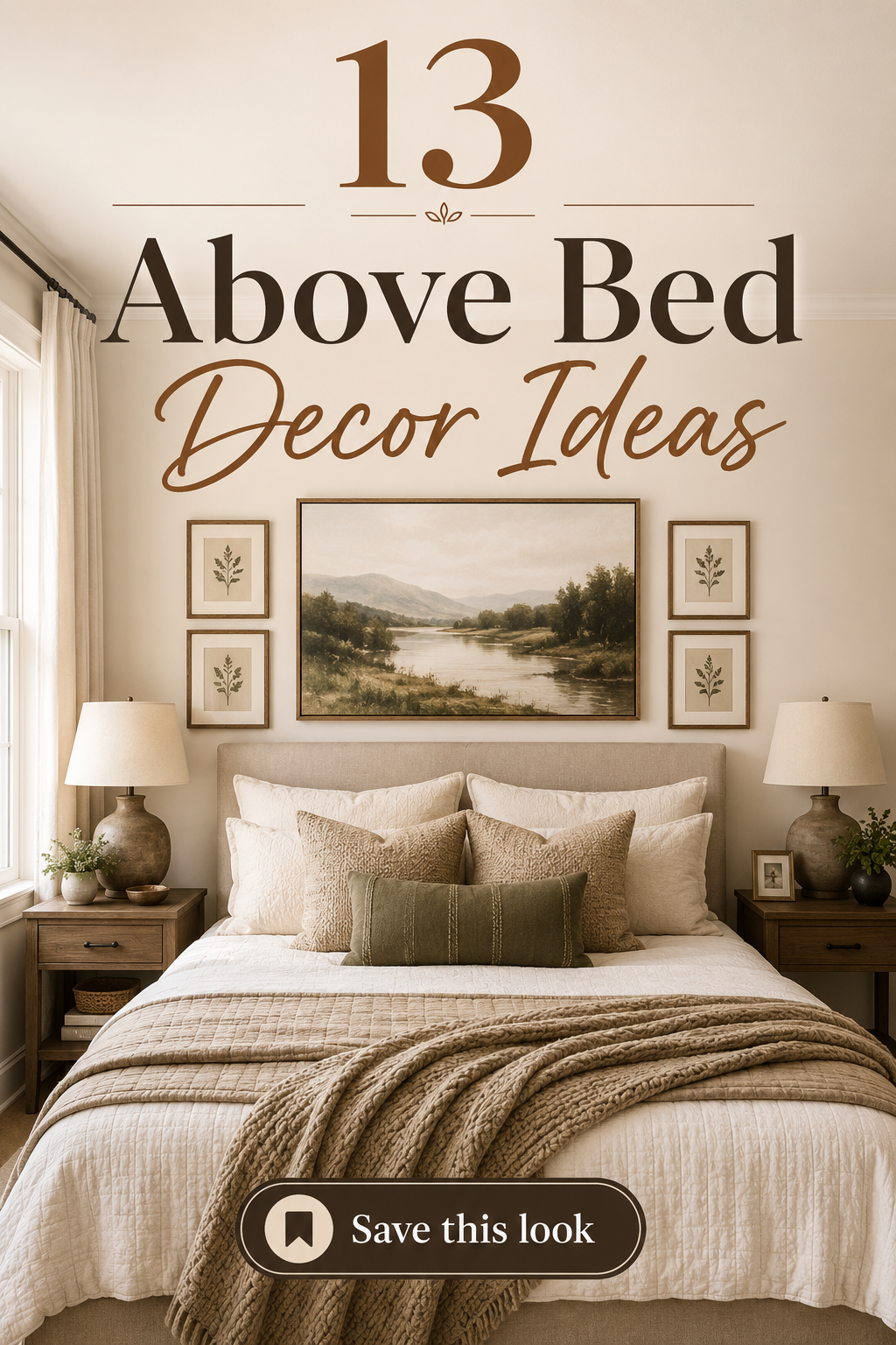 Above Bed Decor Ideas
