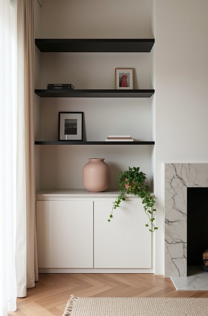 Floor-to-Ceiling Shelving That Turns a Small Wall Into Real Storage