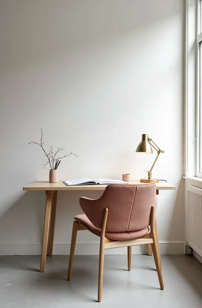 The Corner Desk Nook That Fits a Home Office Into a Room With No Office