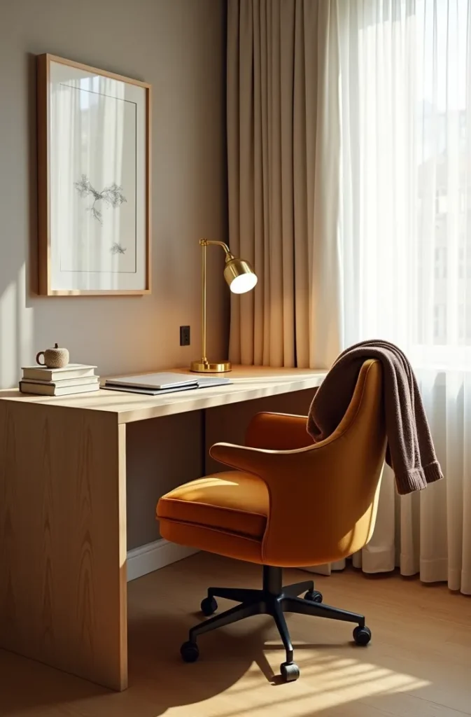 The Corner Desk-to-Reading-Chair Pivot for Multi-Use Bedrooms