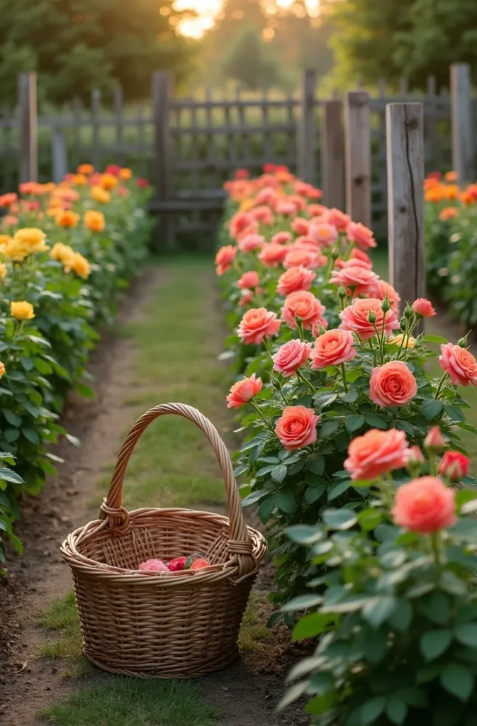 The Cutting Garden Layout That Lets You Bring Roses Indoors Without Wrecking the View