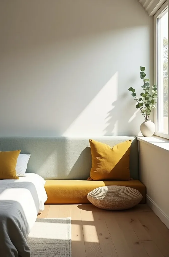 The Diagonal Bench-and-Bed Layout for Bedrooms Under 100 Square Feet