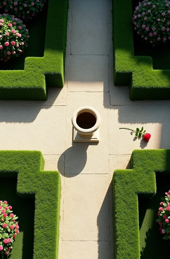 The Formal Parterre Layout That Makes a Small Front Yard Look Intentional