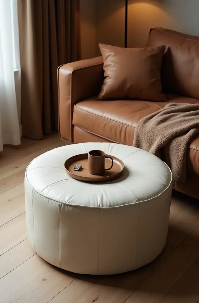 The Hidden Storage Trick That Keeps a Minimalist Living Room Looking Empty on Purpose