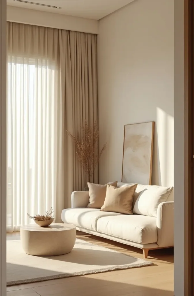 The Low-Slung Cloud Sofa Trick That Makes an Average Ceiling Feel Taller