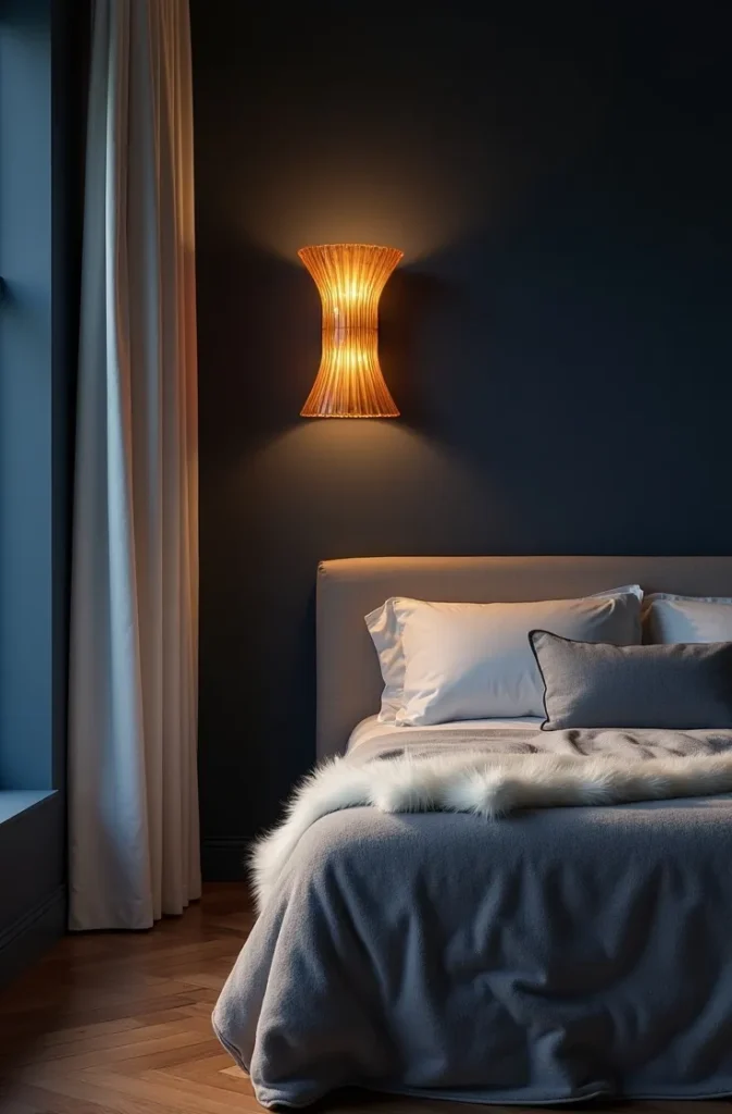The Sculptural Wall Sconce Duo That Doubles as Above-Bed Art