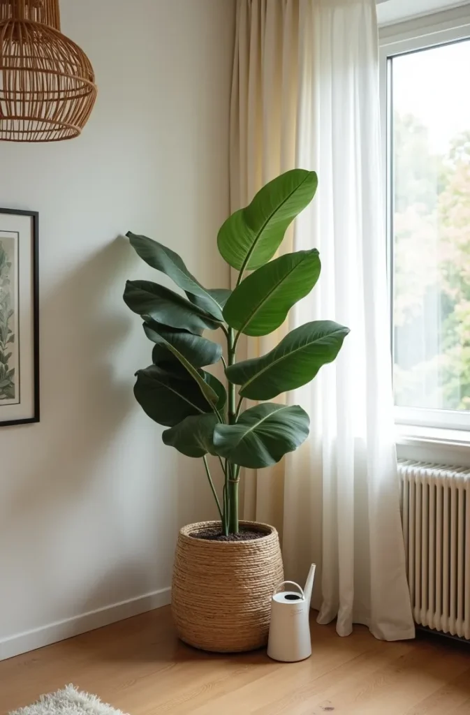The Tall Plant Trick That Softens a Sharp, Awkward Corner