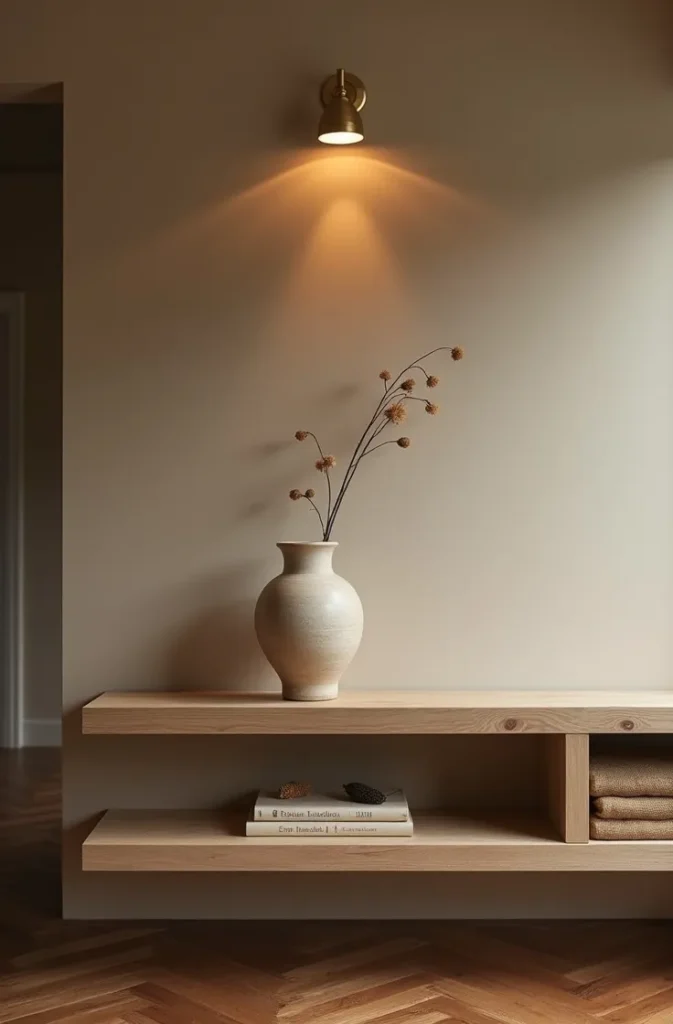 The Three-Object Rule for Floating Shelves That Doesn't Look Sparse or Cluttered
