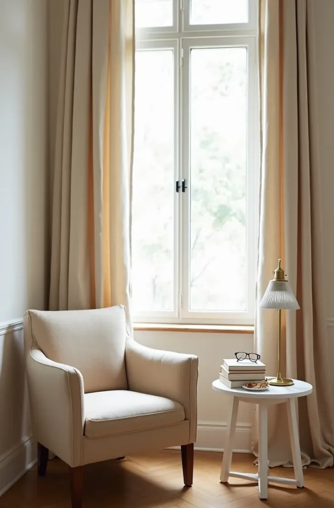 The Window-Adjacent Chair That Turns Ten Square Feet Into a Retreat