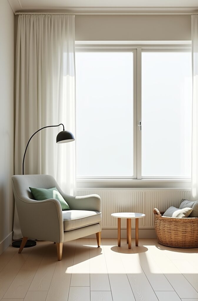 The Window-Facing Seating Layout That Makes a Small Living Room Feel Open