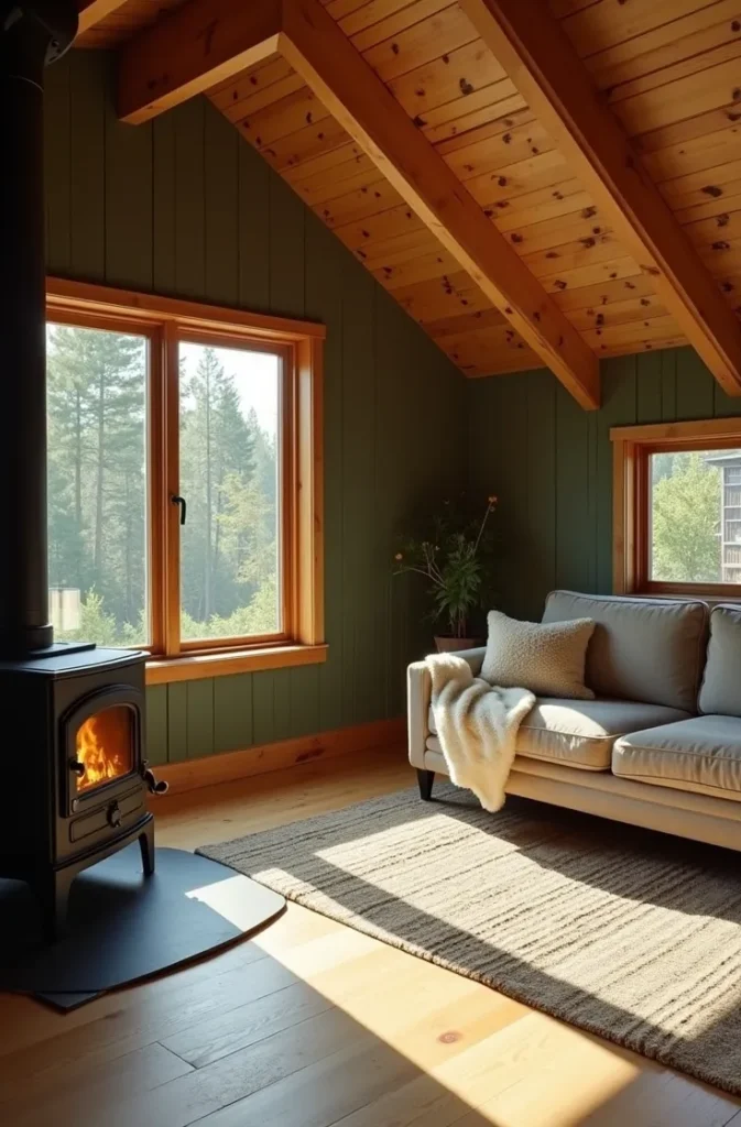 Why Layered Rugs Work Better Than One Large Rug in a Cabin's Main Room