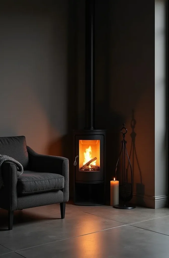 Why a Corner Fireplace Setup Makes the Whole Room Feel Anchored