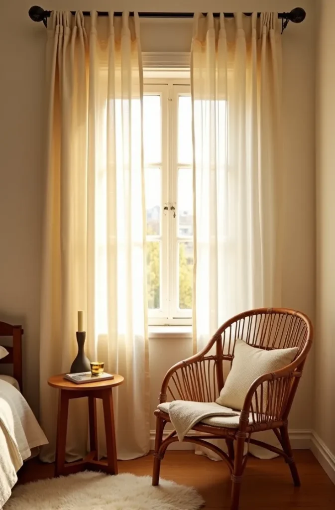 Why a Curtain-Divided Nook Feels Bigger Than an Open One