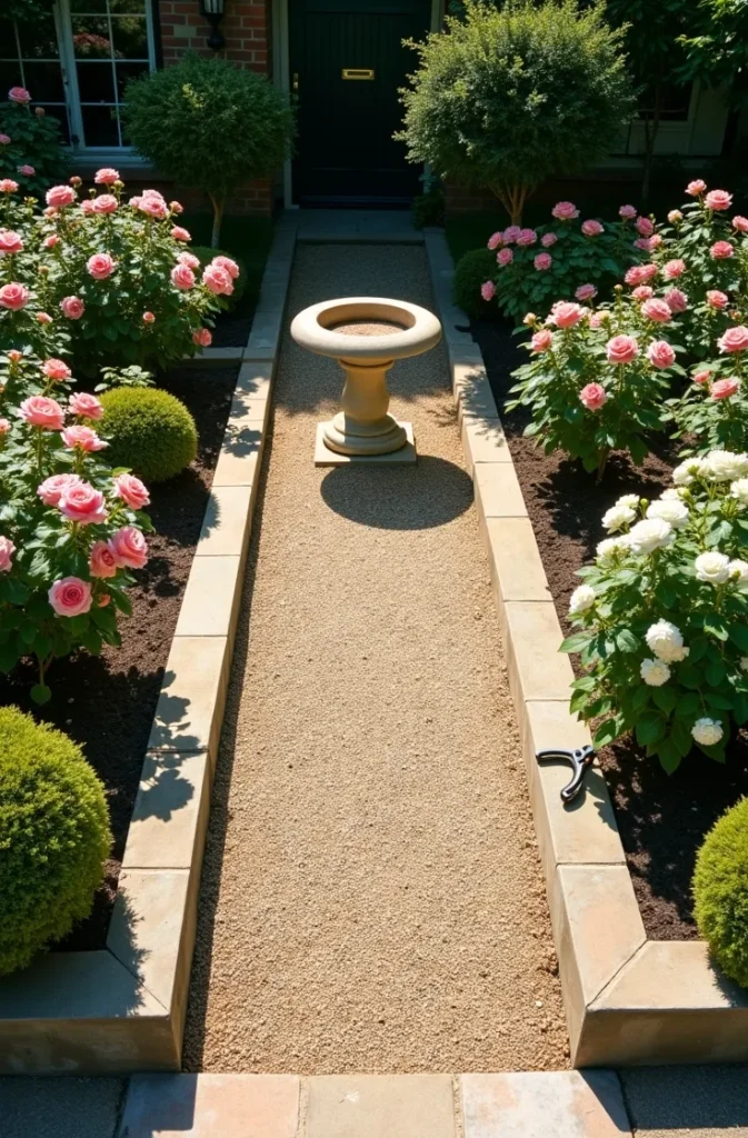 Why a Gravel Path Beats Grass for a Low-Maintenance Rose Garden
