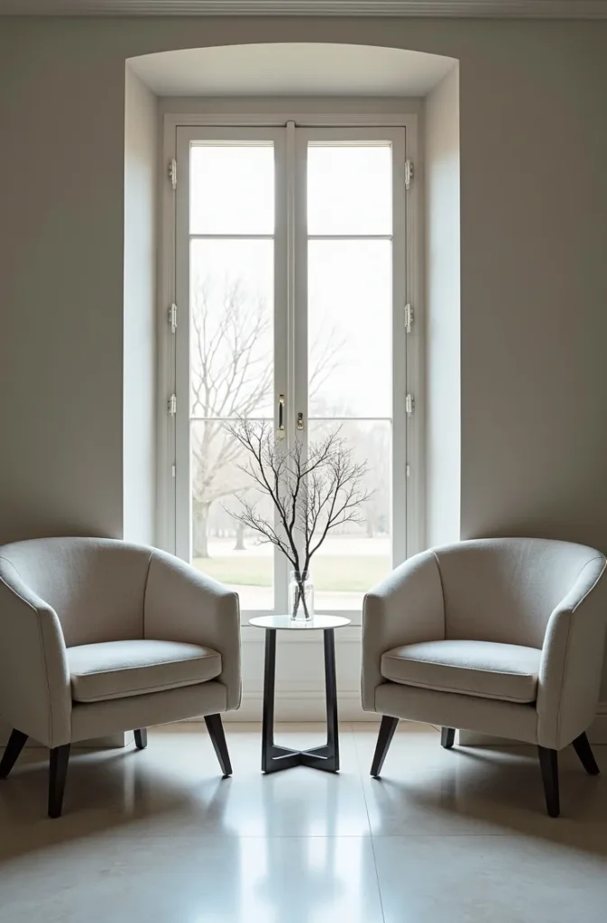 Why a Symmetrical Layout Makes a Small, Awkward Room Feel Instantly More Peaceful